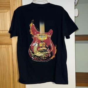 Music Center Guitar Vintage Shirt Size M